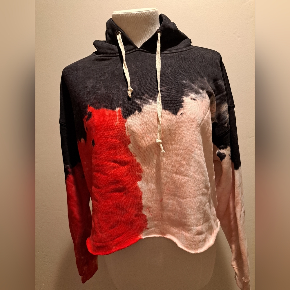 RE/DONE denim hoodie sweatshirt NWT